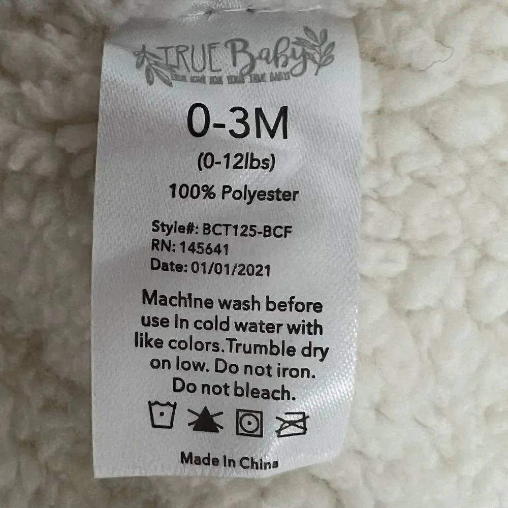 Infant Gender Neutral Baby Swaddle Sack 0-3 Months